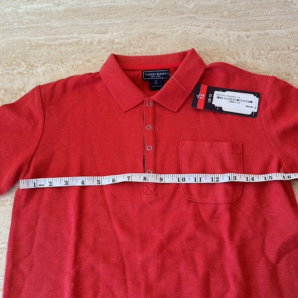Tooby *Doo Boys Red Polo Shirt (size 12) - Picture 6 of 6